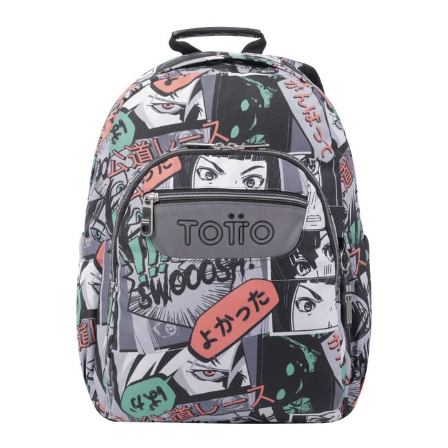 Mochila escolar adaptable a carro manga - Acuareles