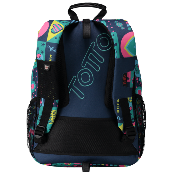 Mochila escolar adaptable a carro Acuareles - 2FV image number 3
