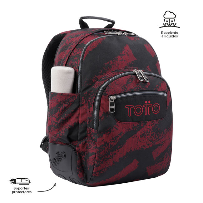 Mochila escolar tiza roja - Crayoles image number null