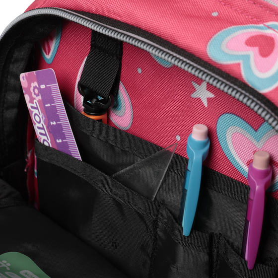 Mochila escolar con ruedas Renglones - 5I4 image number 6