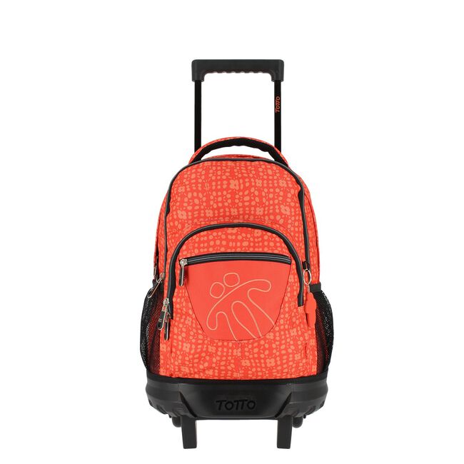 Mochila ruedas - - Naranja | Totto.es