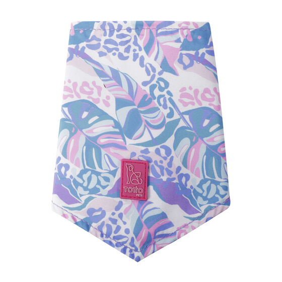 Pañuelo para mascotas doble cara estampado selvática - Talla S image number 4