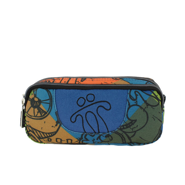 Estuche escolar dos compartimentos - | Totto.es