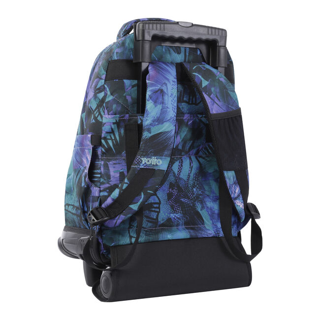 Mochila escolar con ruedas electric nature eco-friendly - Renglones image number null