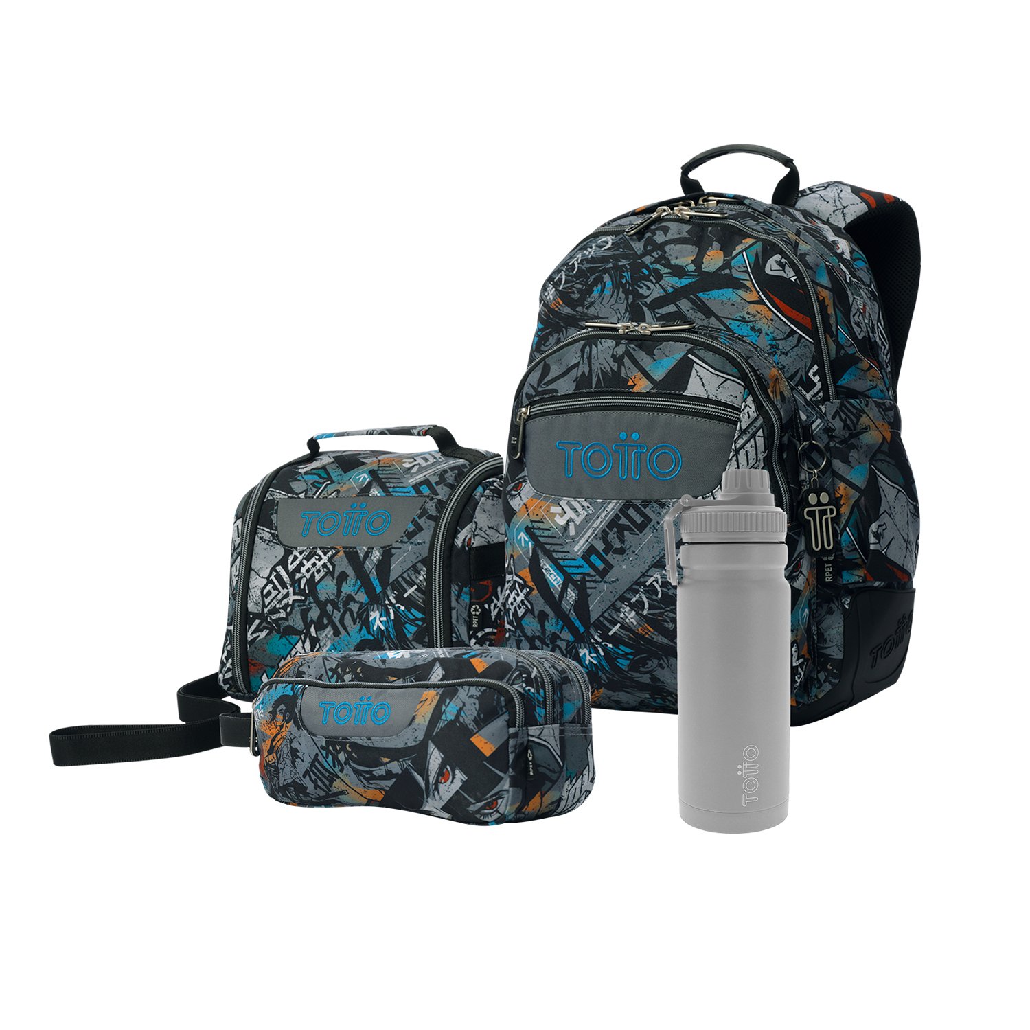 Pack Escolar Okubo X3 | Mochila de ruedas desmontable + 2 accesorios