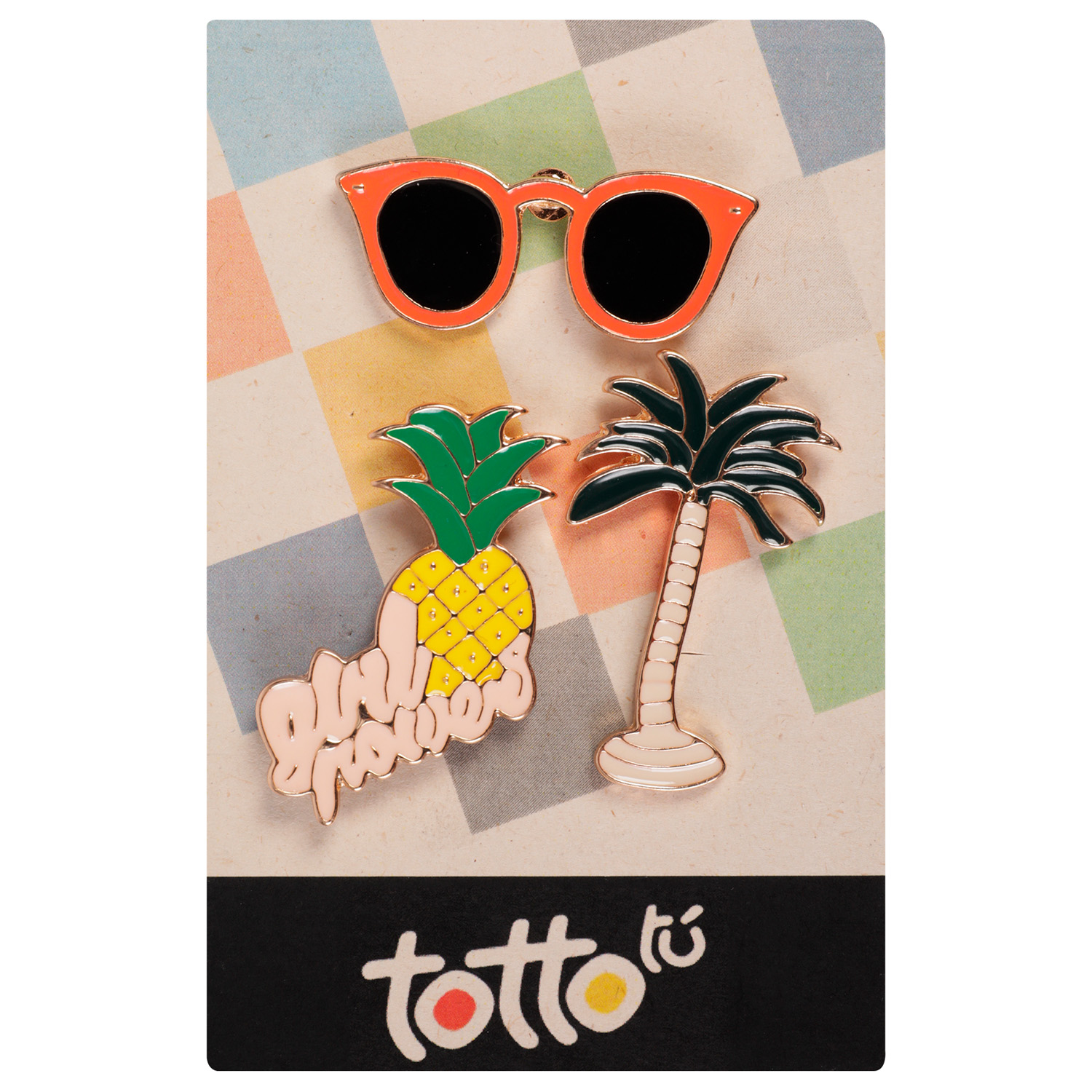 Pack pins - Tropical