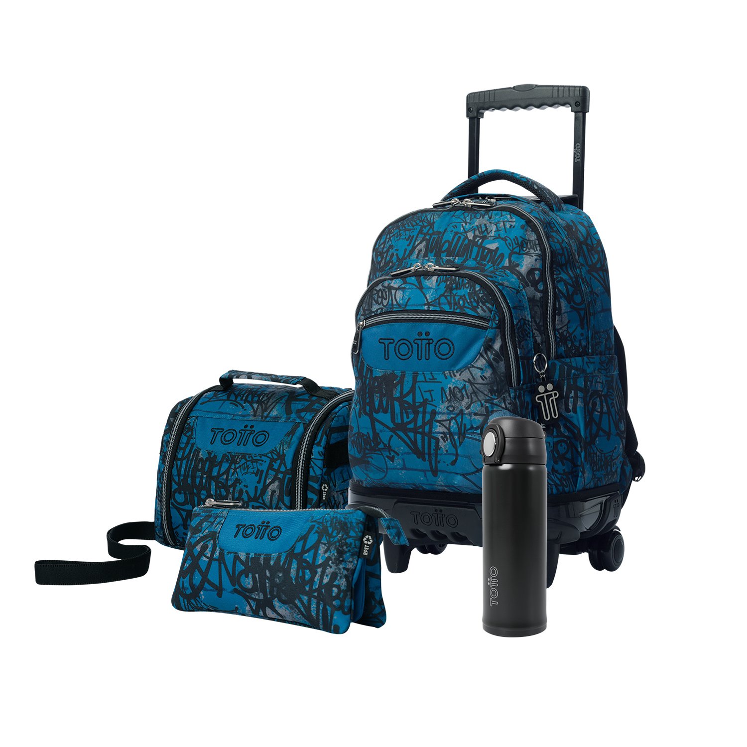 Pack Escolar Urban Graph X4 | Mochila de ruedas + 3 accesorios