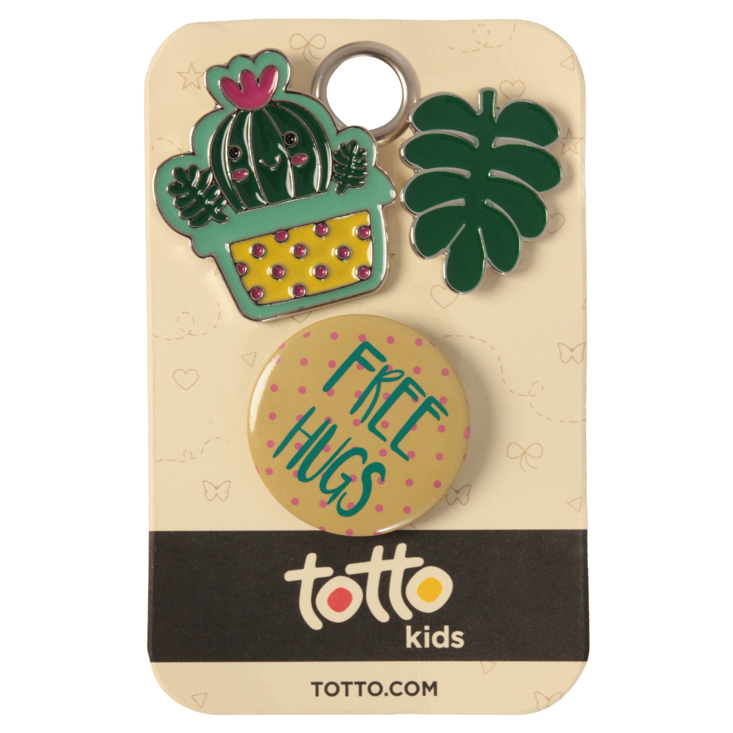 Pack pins - Cactus y ramita