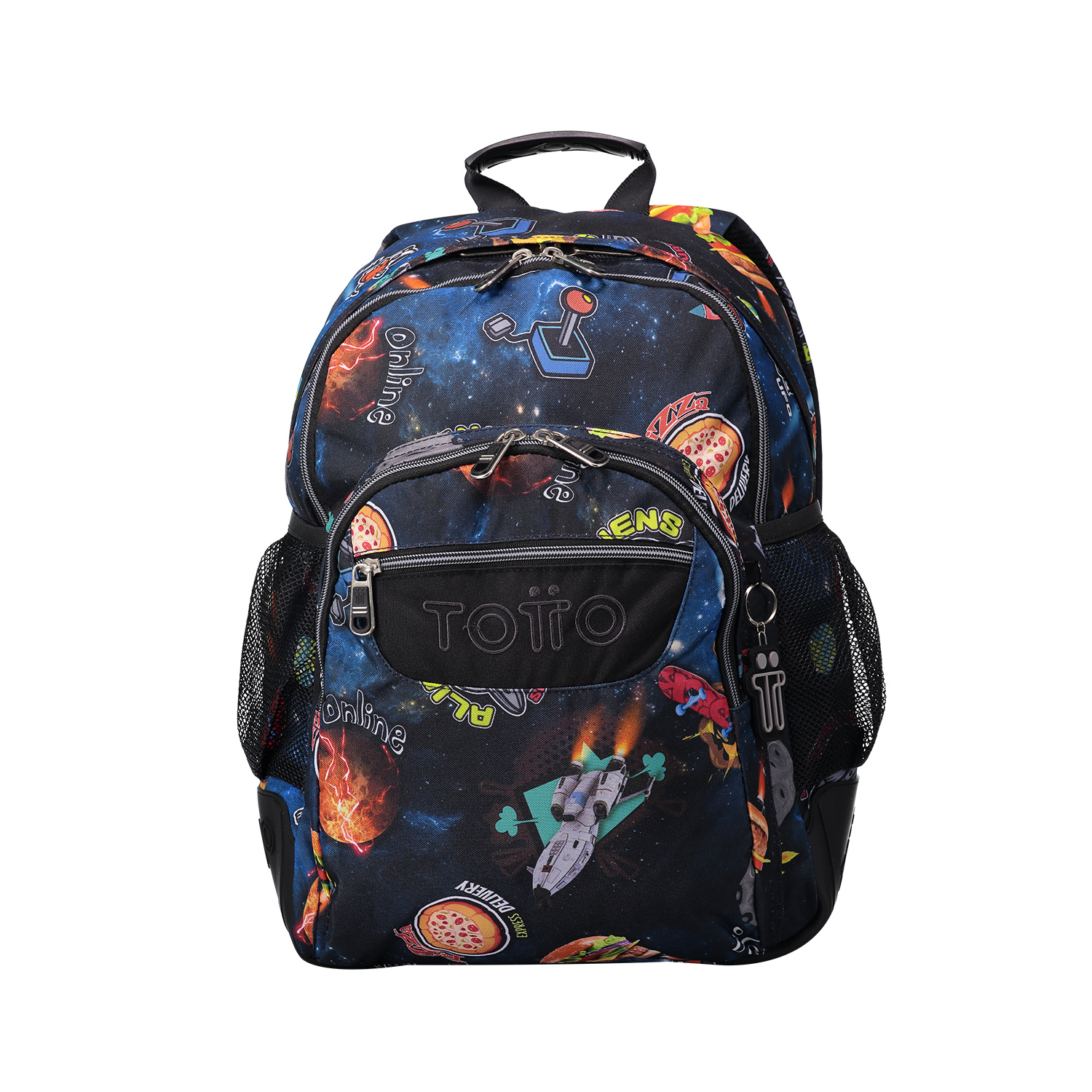 Mochila escolar  estampado galaxia - Crayoles