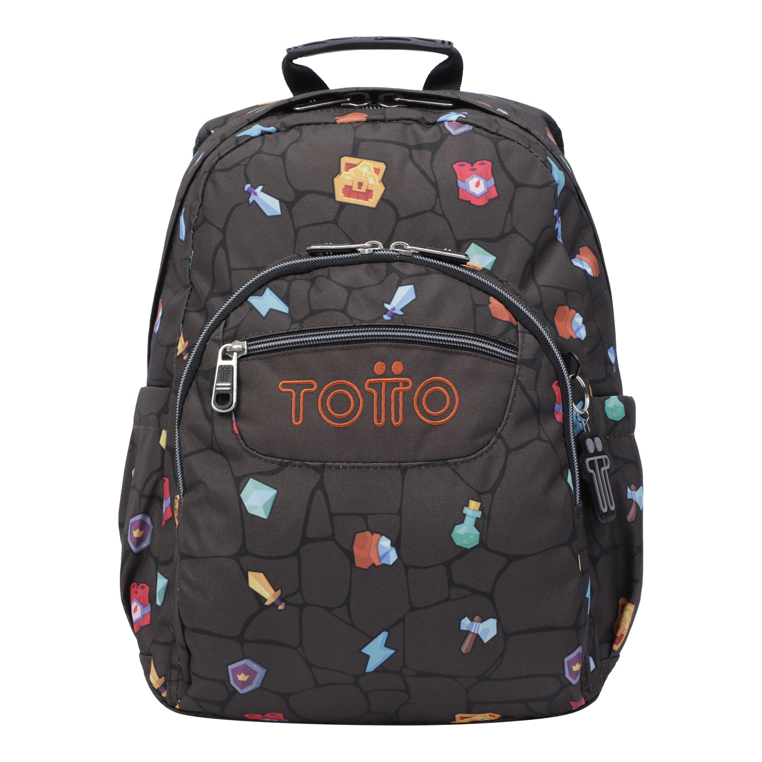 Mochila escolar estampado videojuego - Gommas
