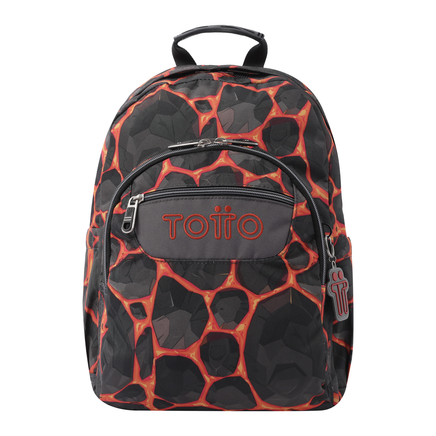 Mochila escolar estampado rocas - Gommas