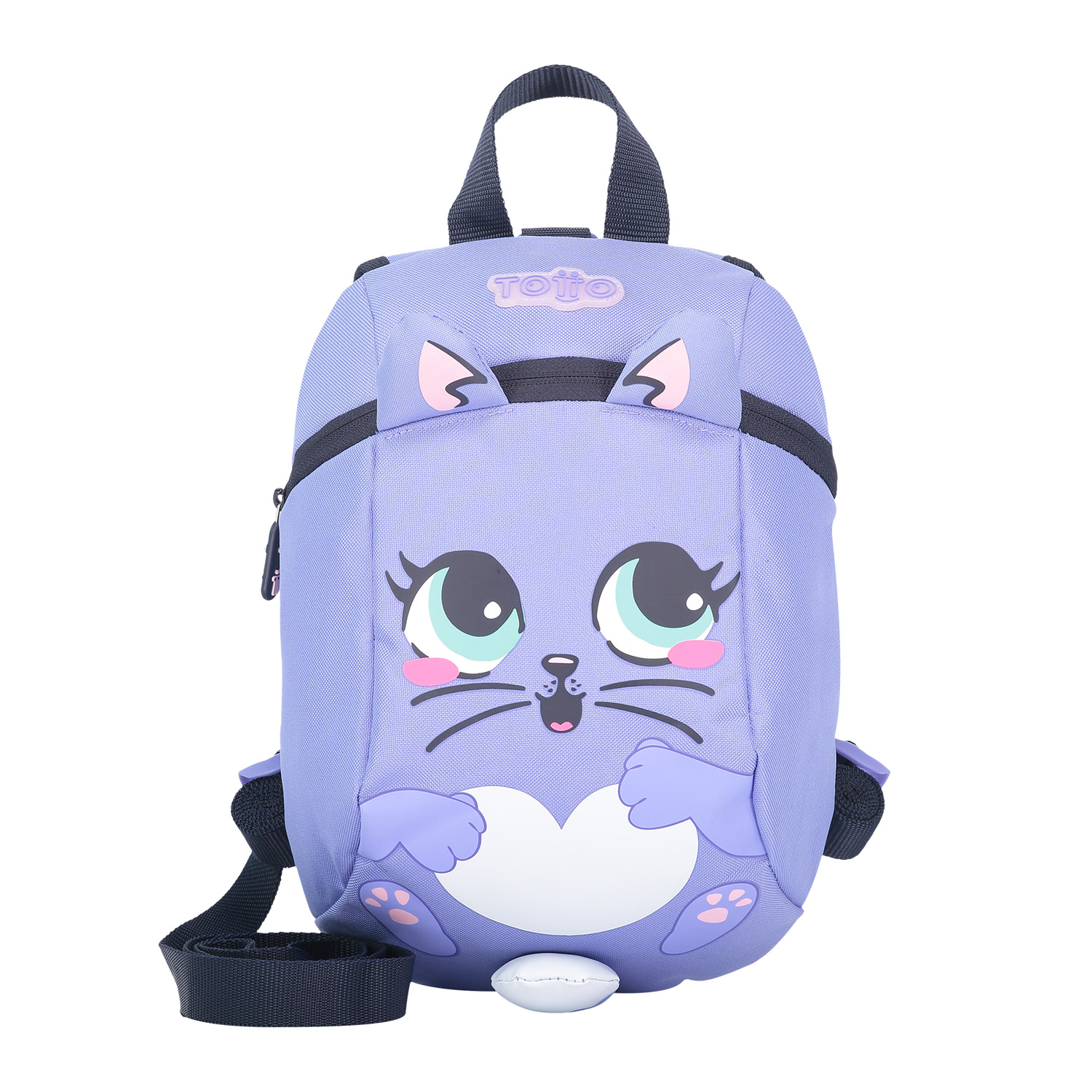 Mochila infantil gatita morada - Cornejo