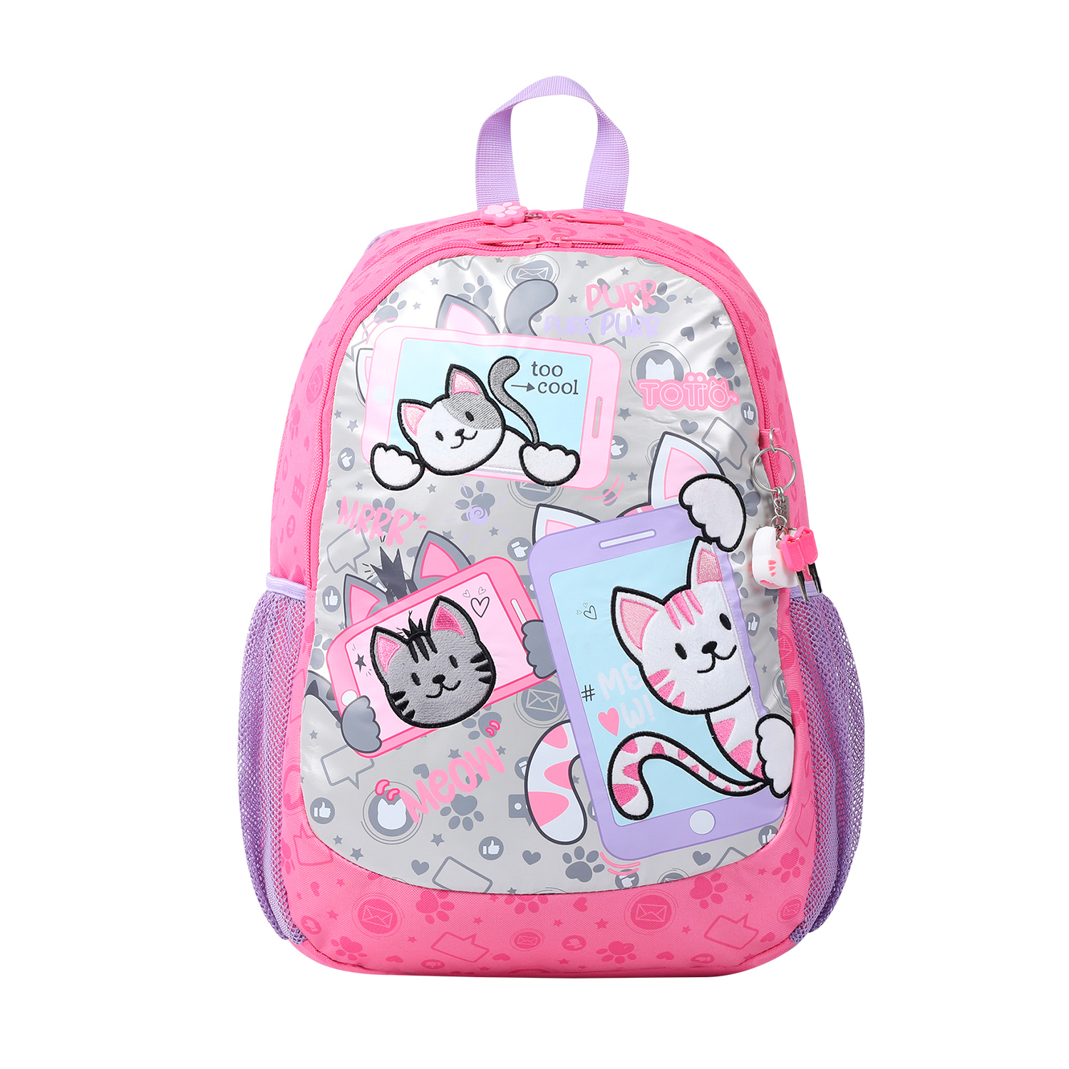 Mochila infantil grande - Selfie Cat