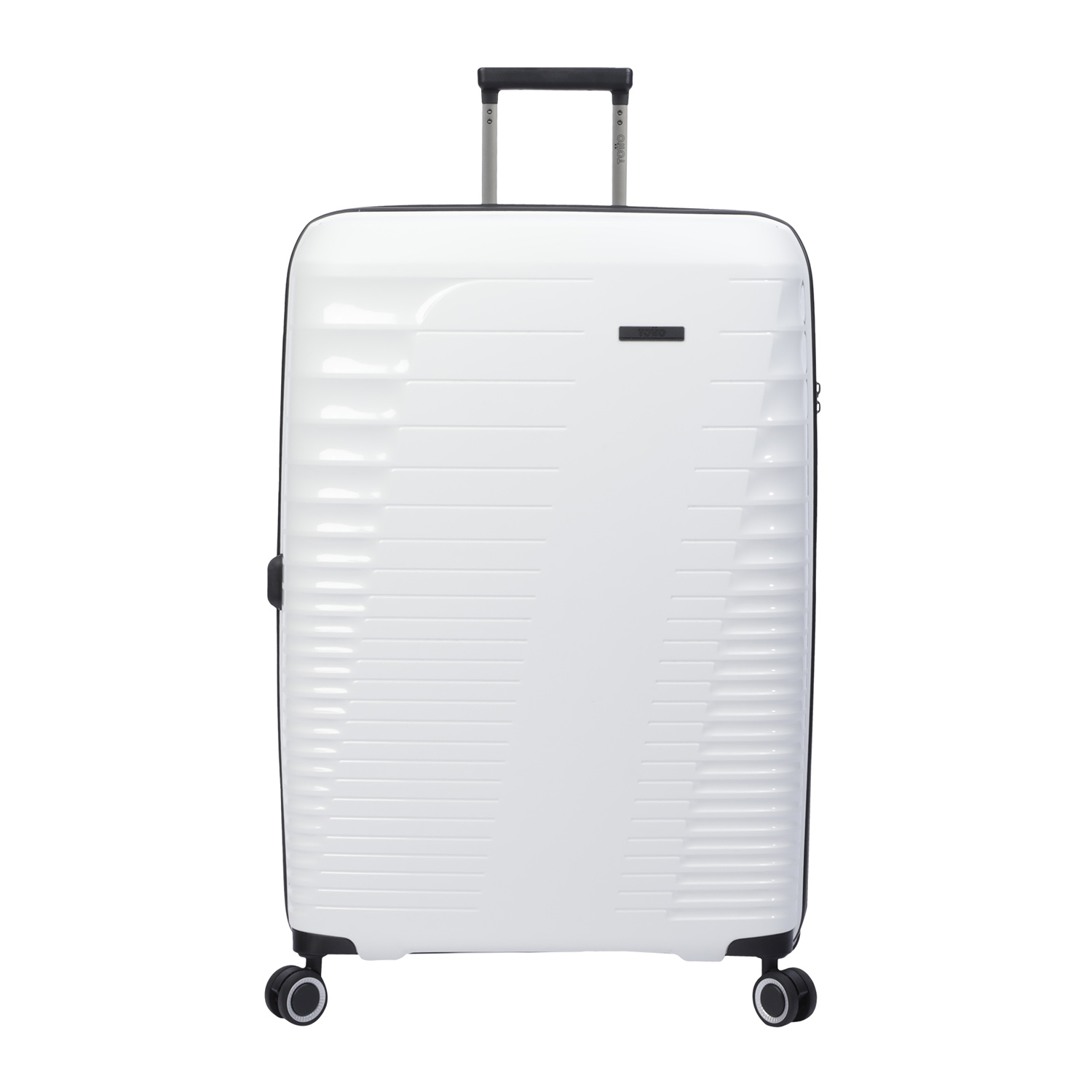 Maleta trolley grande color blanco - Traveler