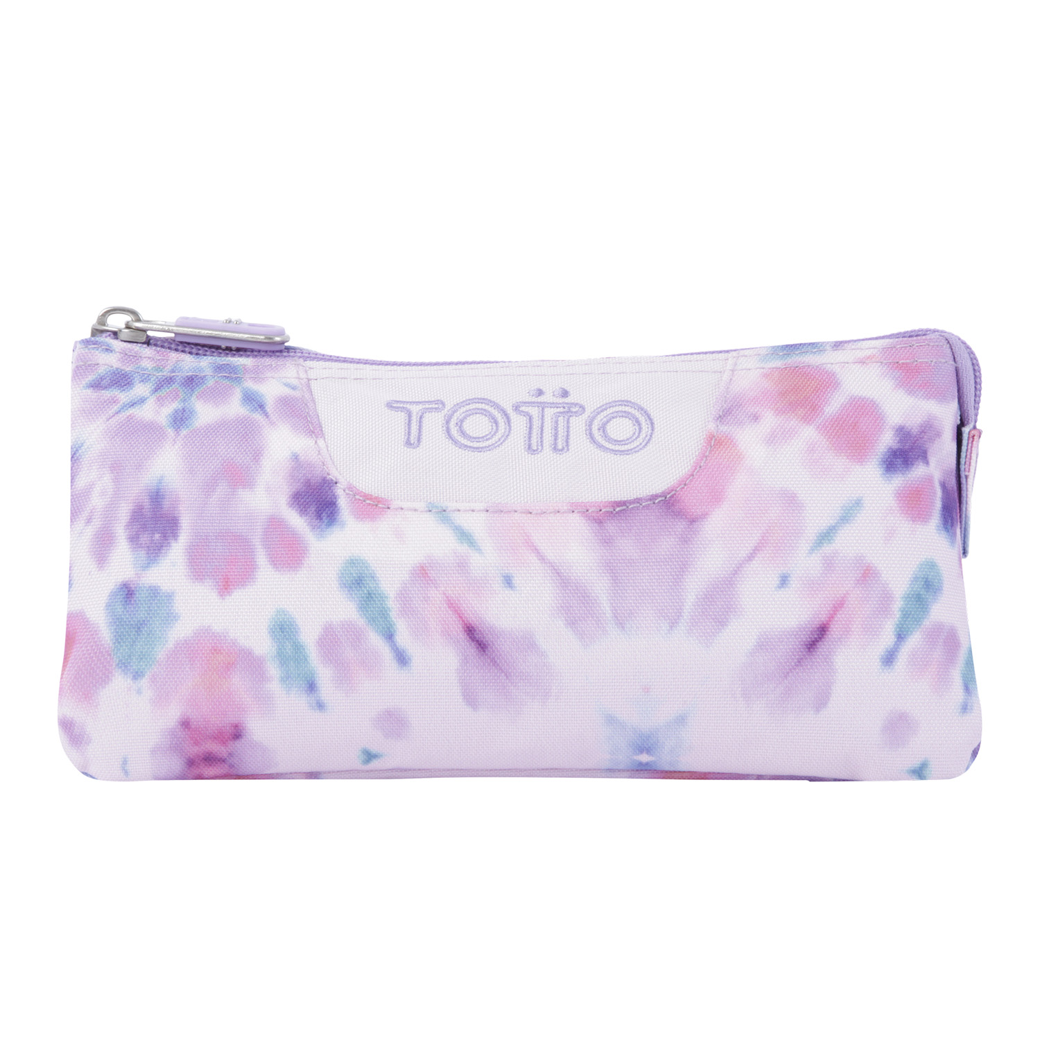 Estuche escolar tres compartimentos rosa tye dye - Tablero