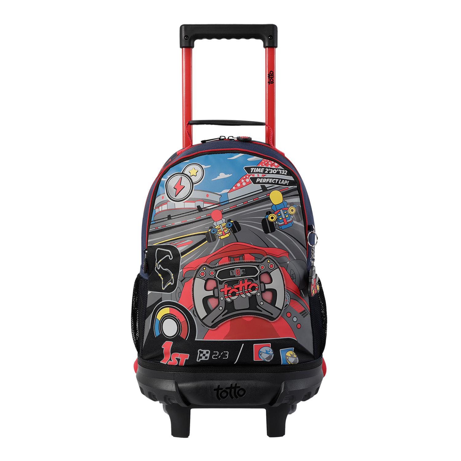 Mochila escolar pequeña con ruedas - Gokart