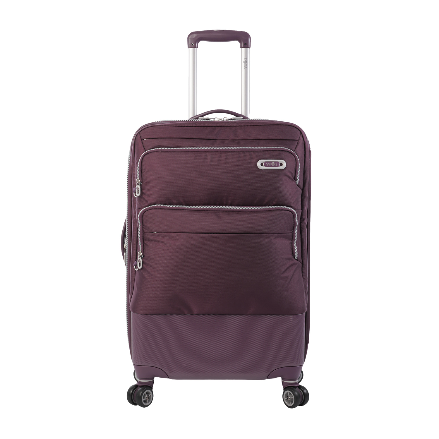 Maleta trolley mediana color morado - Hawker