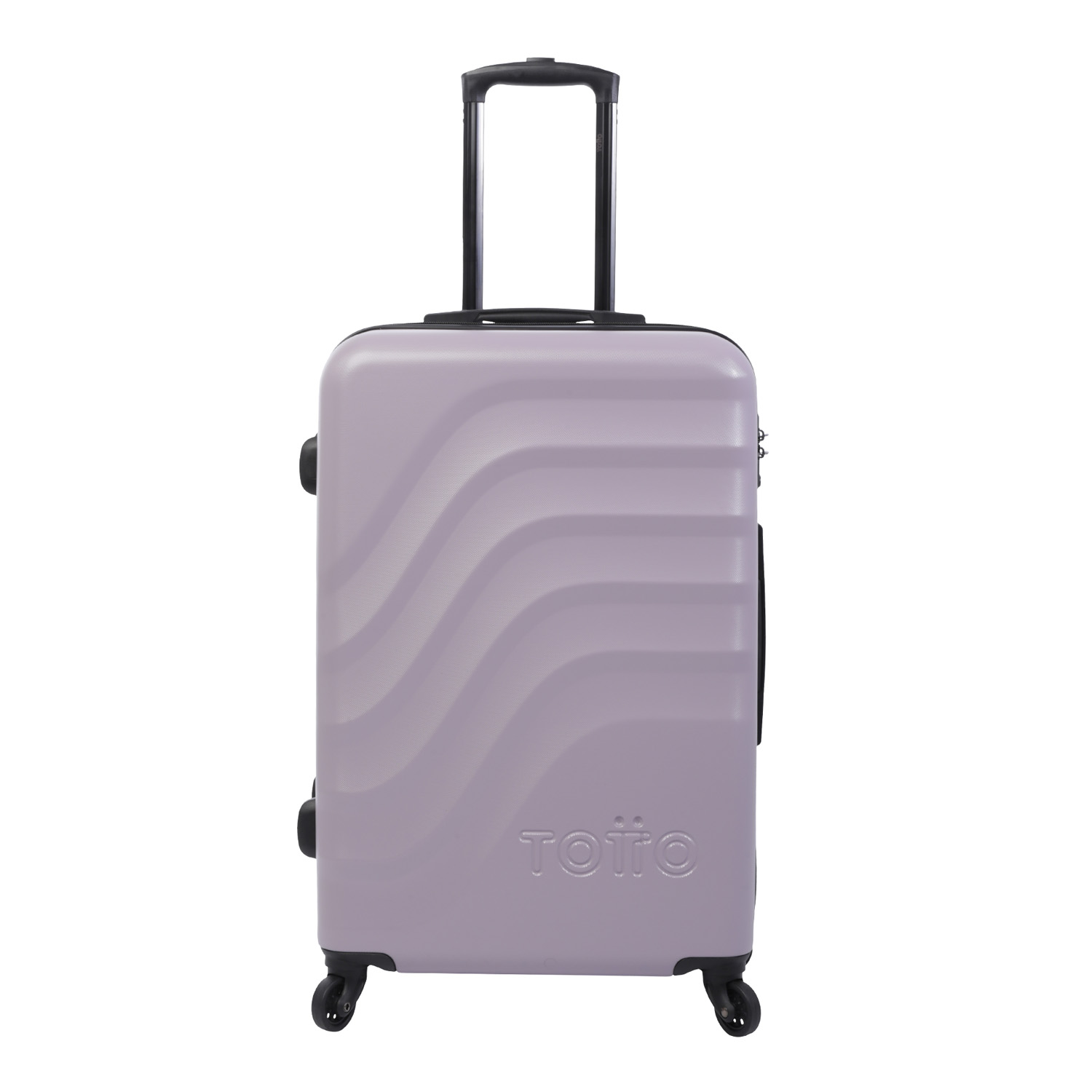 Maleta trolley mediana color morado - Bazy