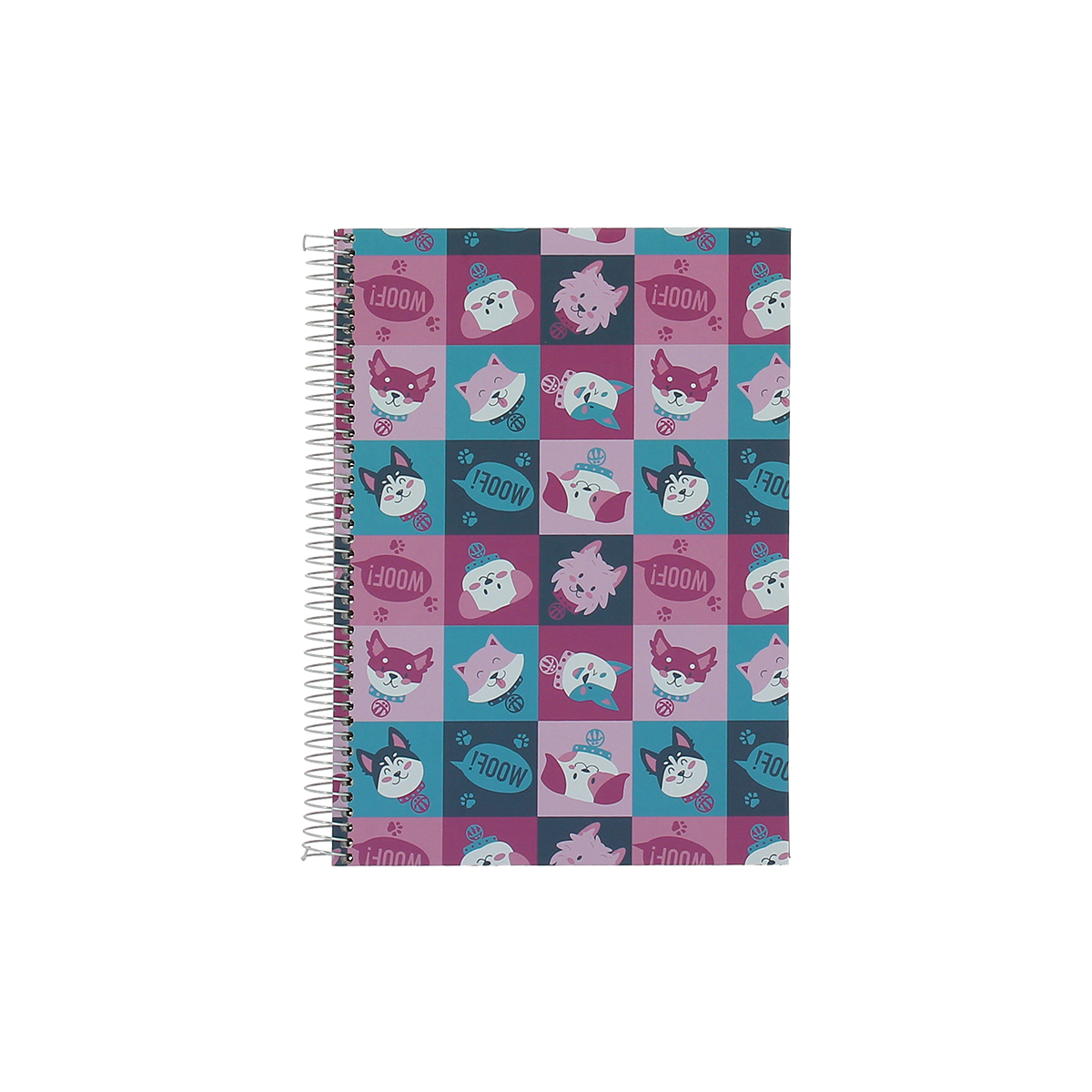 Cuaderno A5 tapa forrada