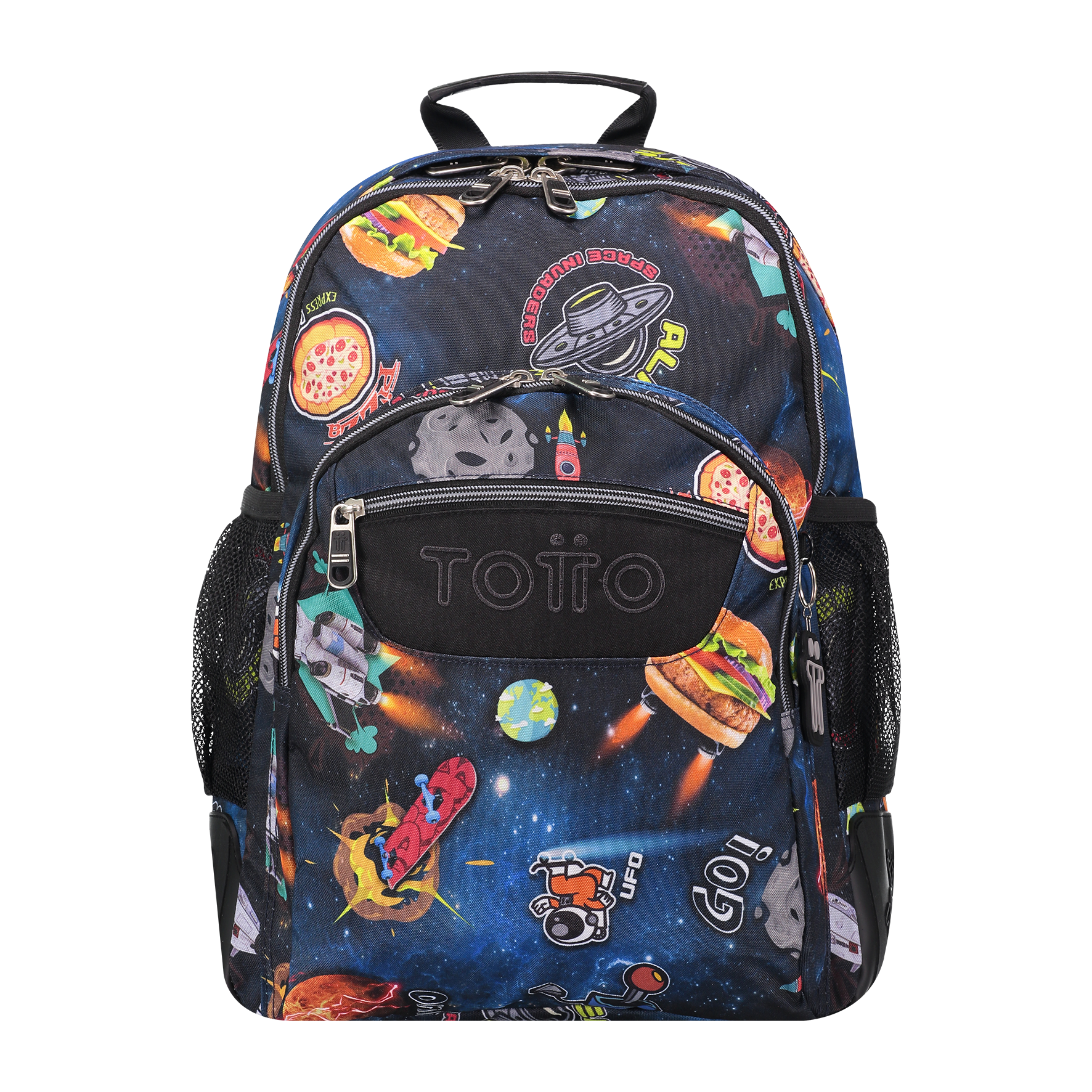 Mochila escolar estampado galaxia - Crayola