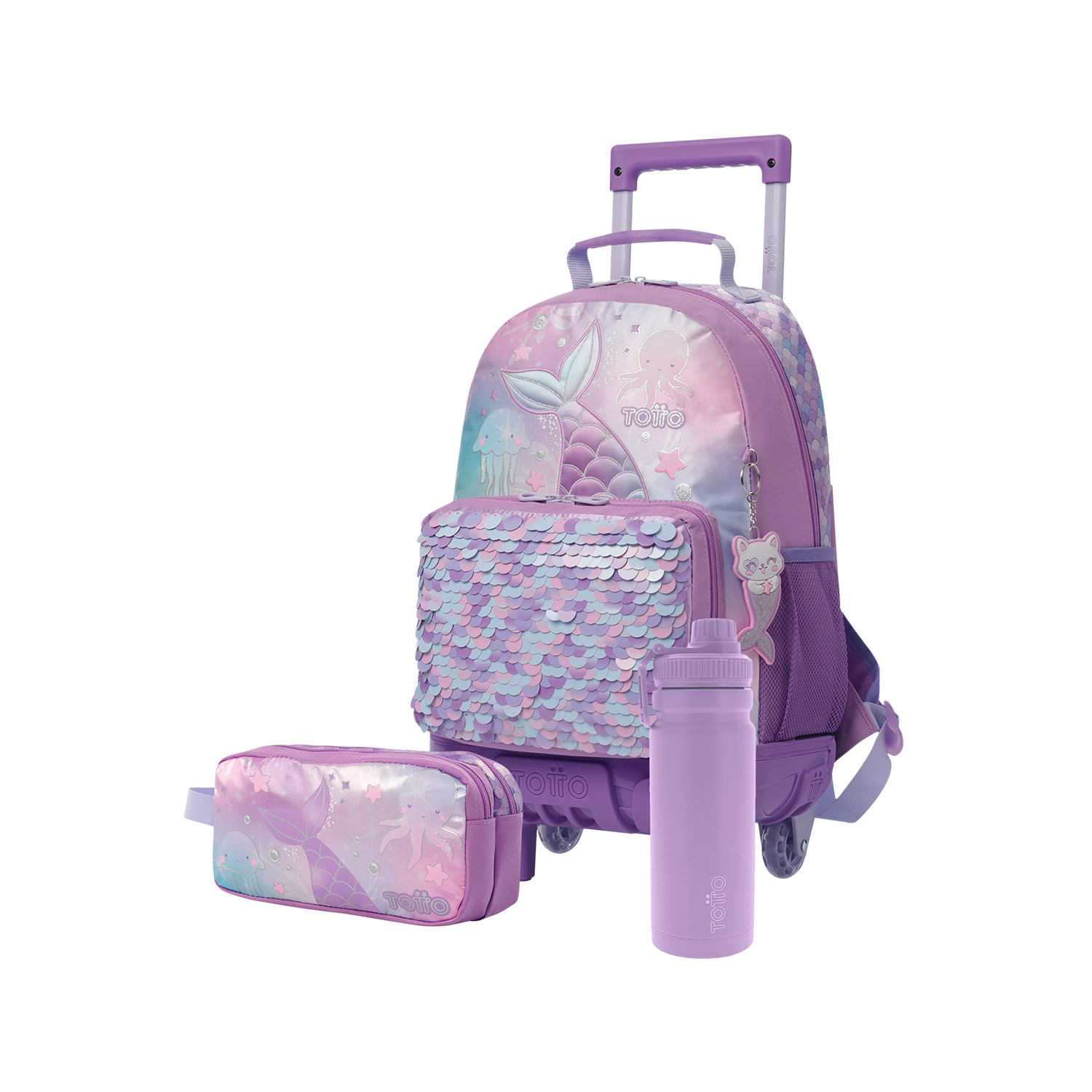 Pack Infantil Sireny X3 | Mochila de ruedas + 2 accesorios