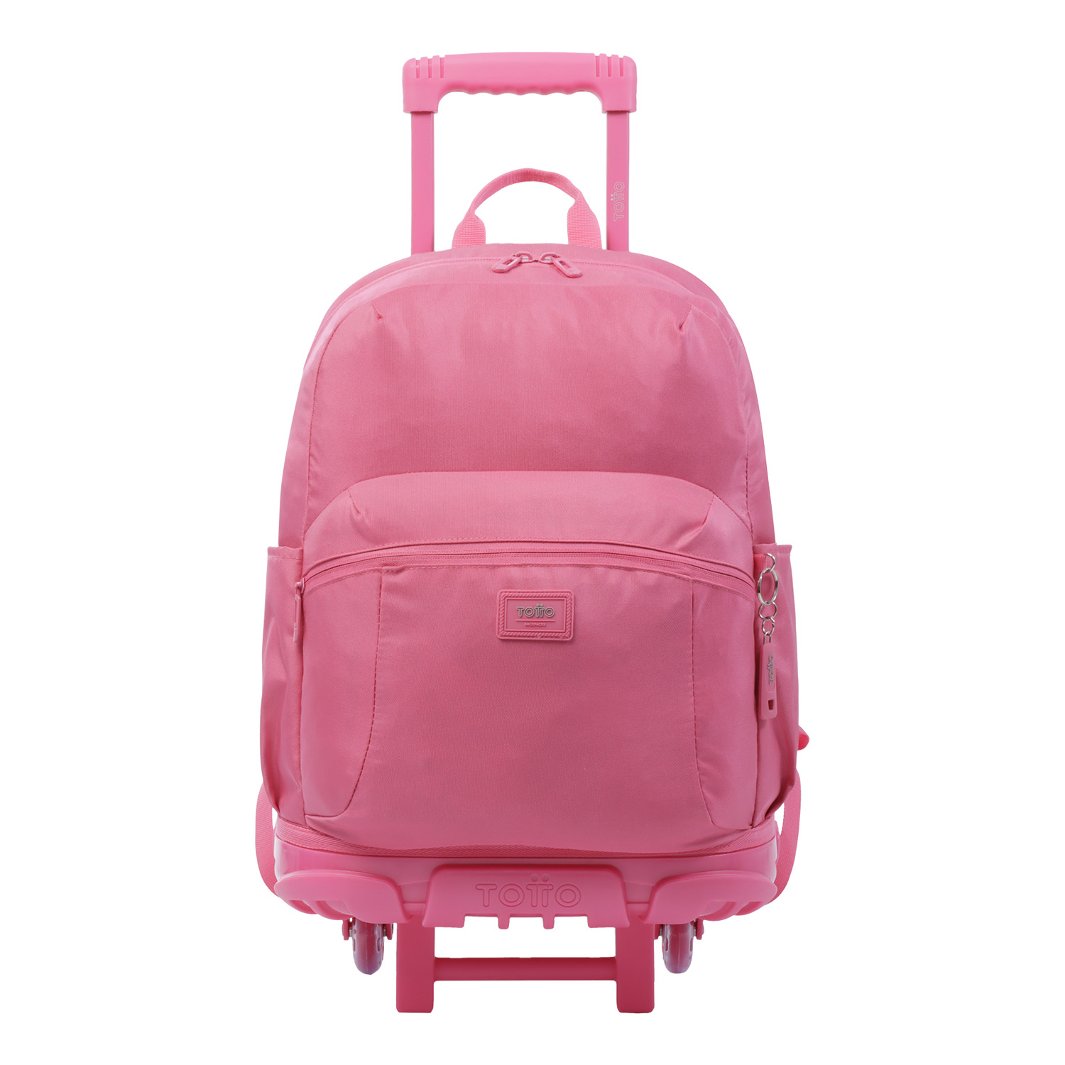 Mochila escolar con ruedas grande rosa - Trik