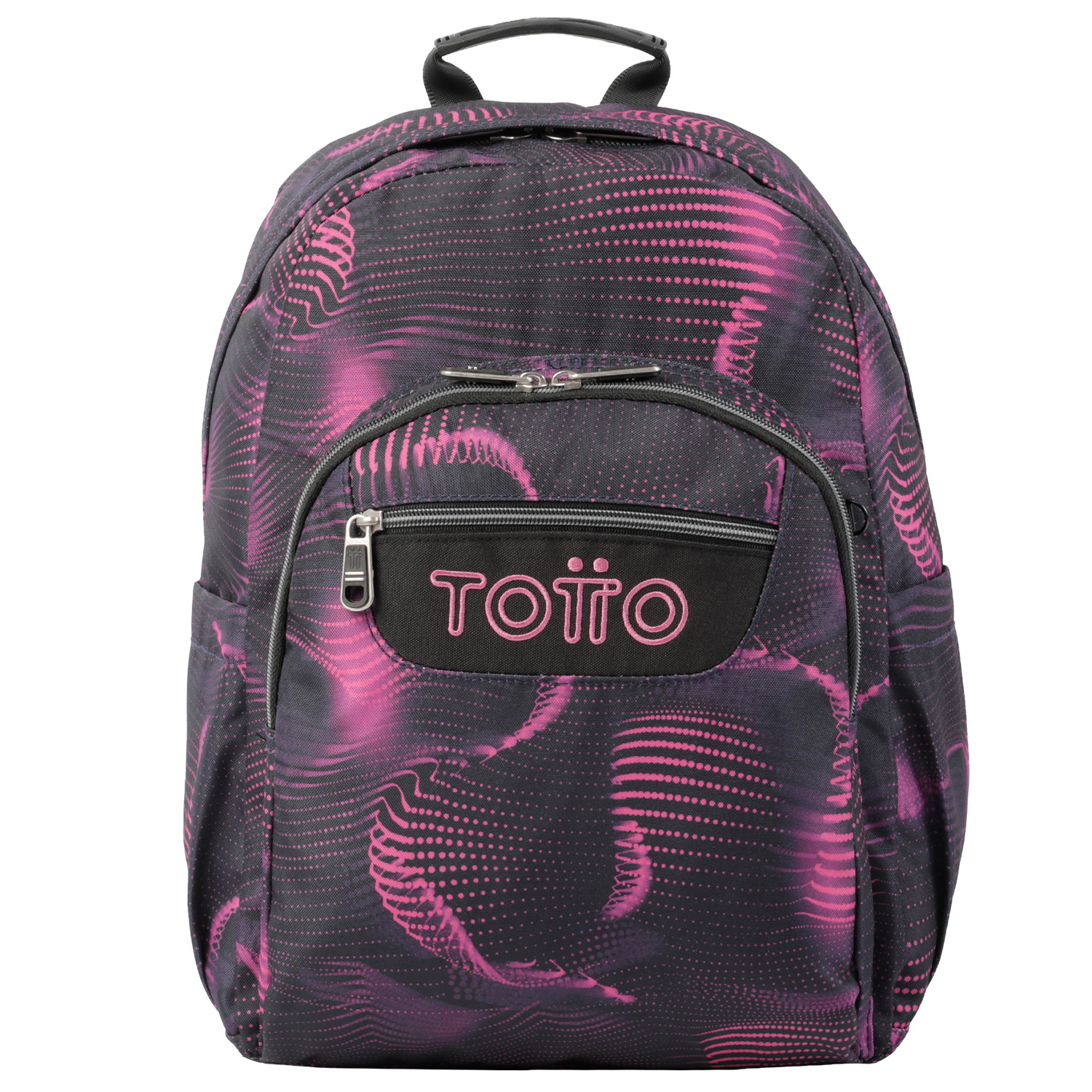 Totto - Mochila escolar camuflaje rosa Acuarela, Totto