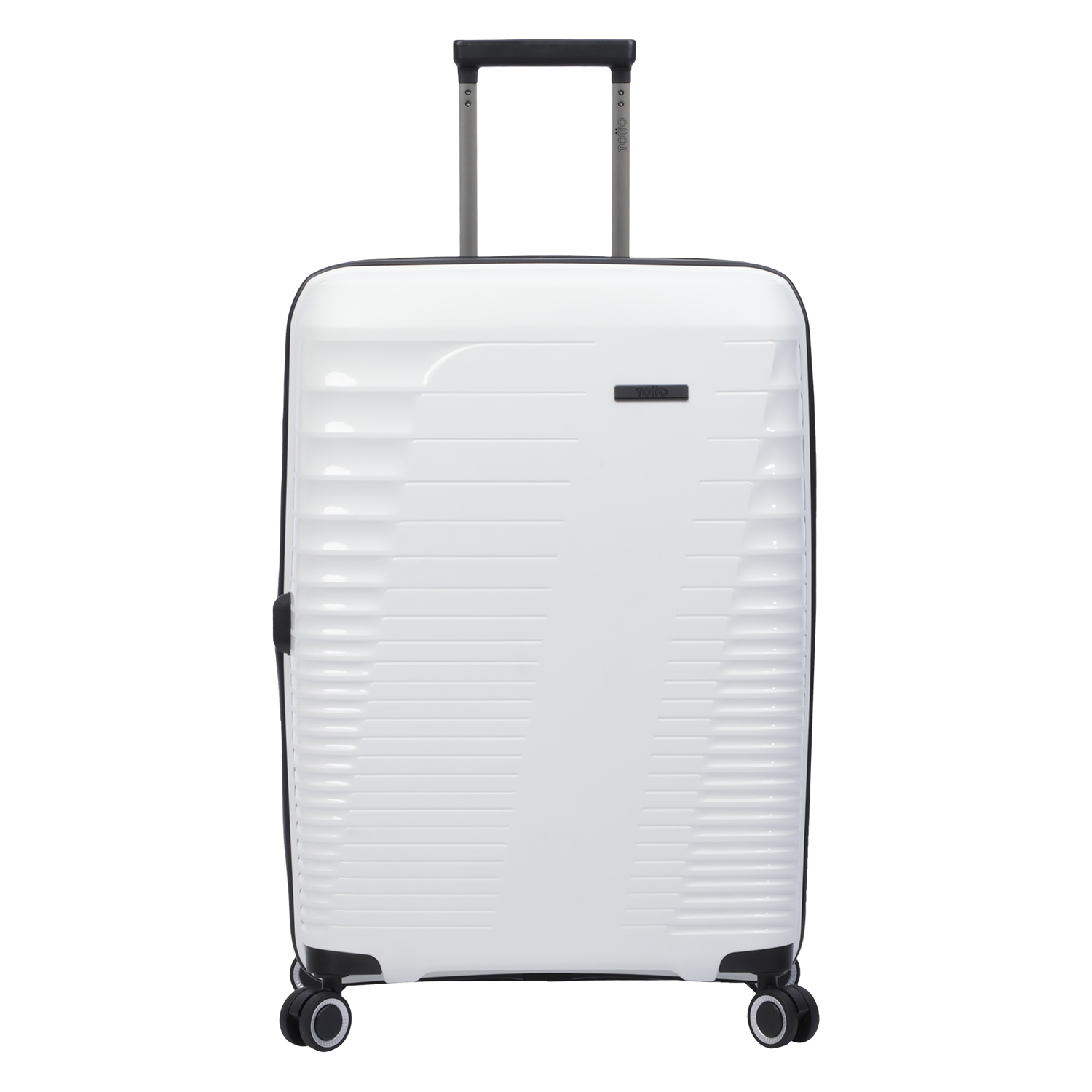 Maleta trolley mediana color blanco - Traveler