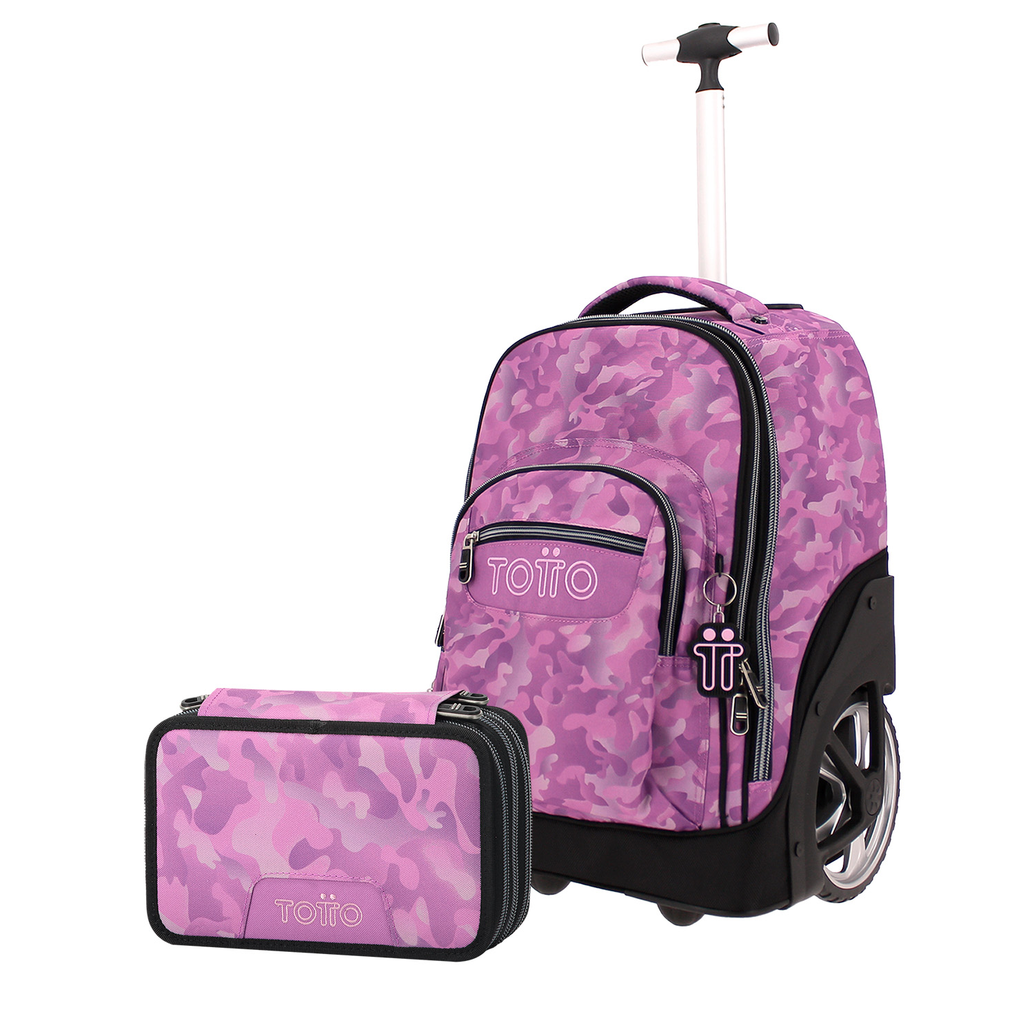 Pack escolar X2 Camouflage Pink
