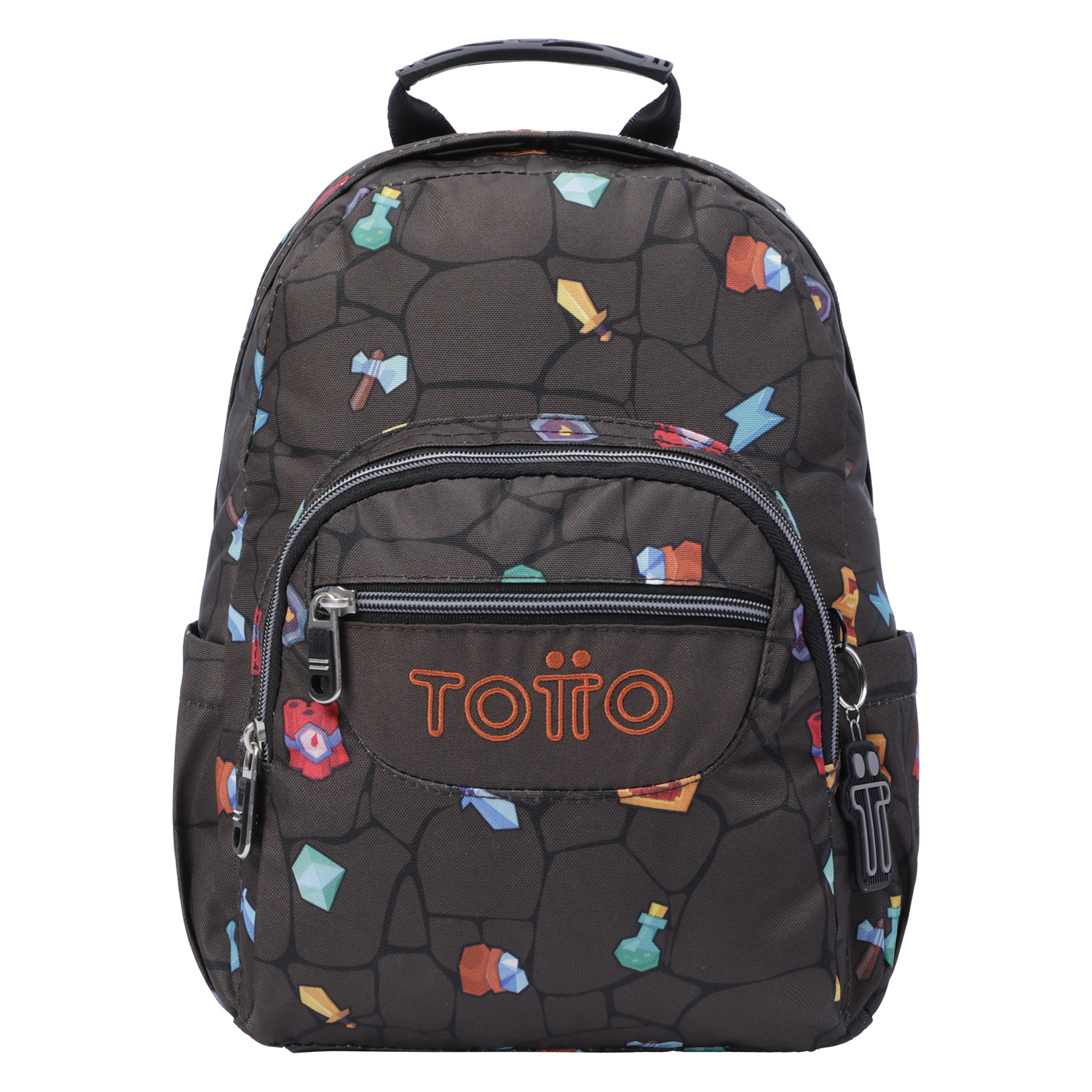 Mochila escolar estampado videojuego - Tempera