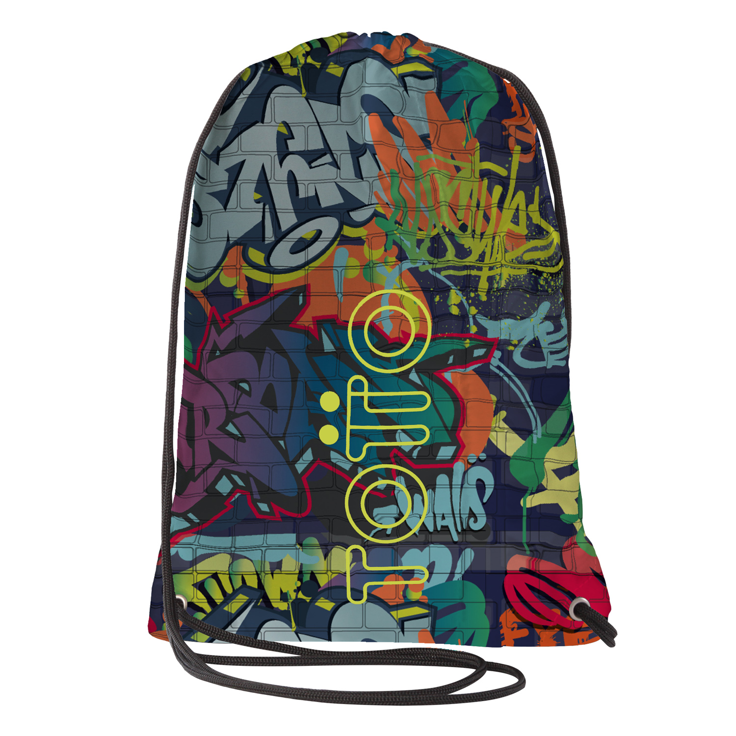 Mochila deportiva cuerdas graffiti - Curvigrafo