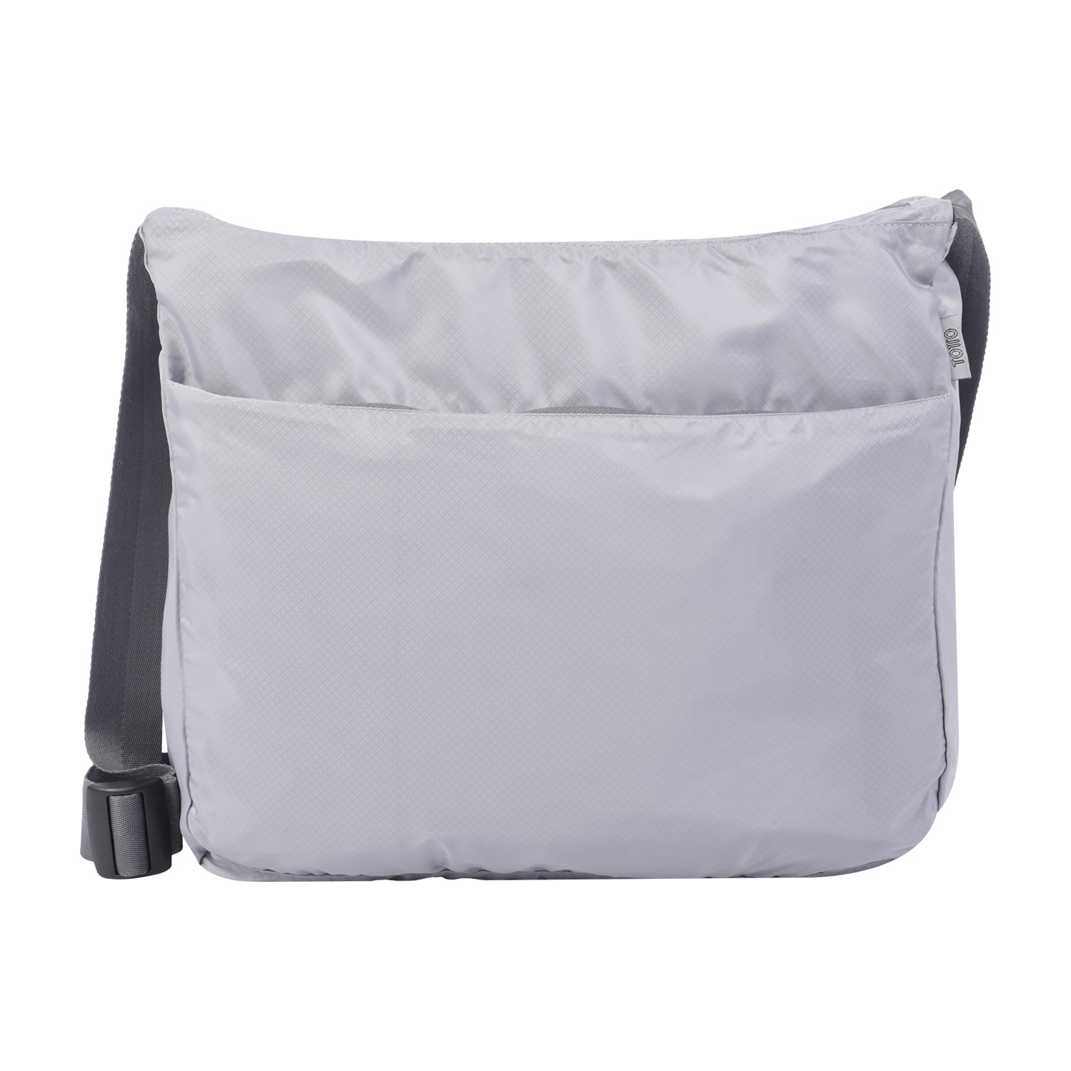 Bolso bandolera plegable color gris - Taner