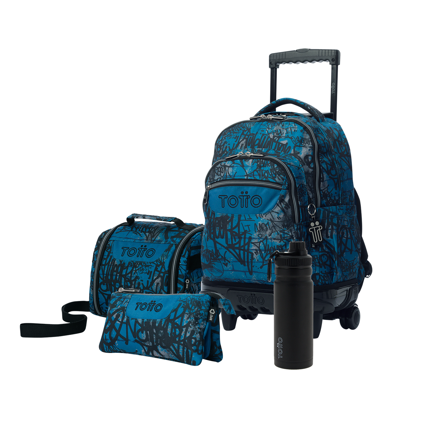 Pack Escolar Urban Graph X4 | Mochila de ruedas + 3 accesorios