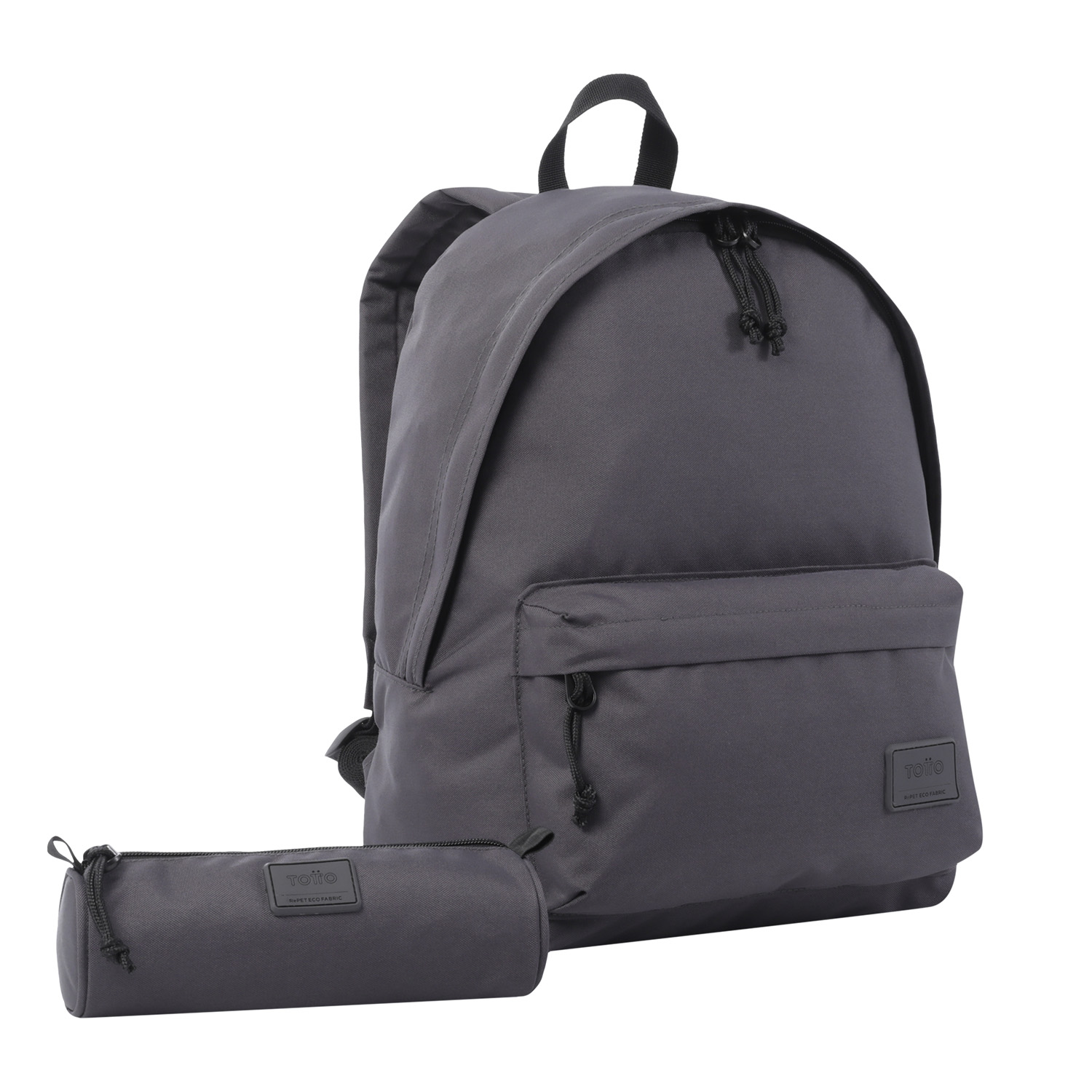 Pack mochila + estuche color gris - Kalex