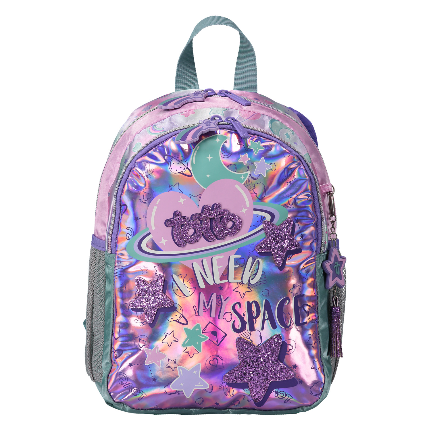 Mochila escolar pequeña - Pastel Galaxy