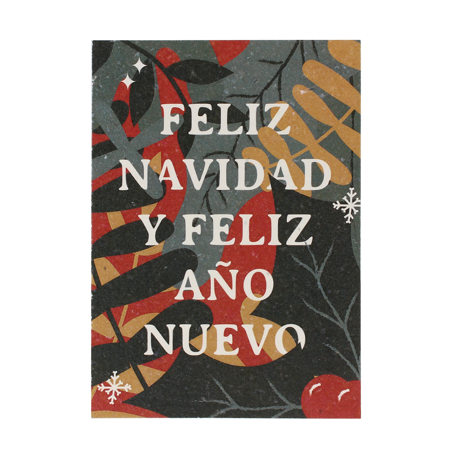 Tarjeta Eco-Friendly semillas Sheedo - ¡Feliz Navidad!