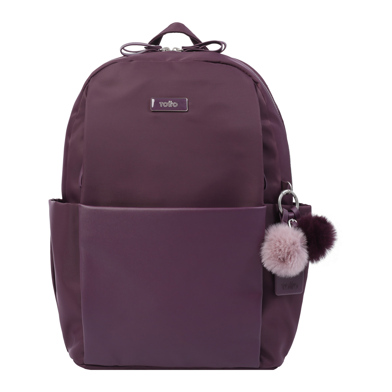 Mochila mujer para portátil 14 color morado - Adelaide