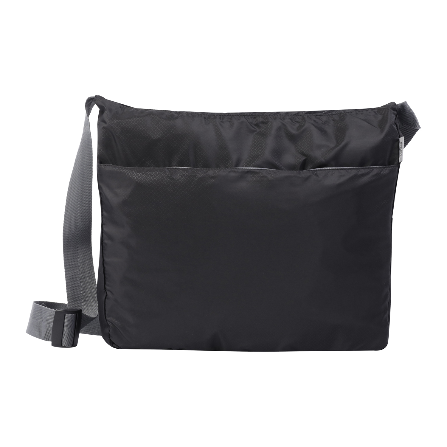 Bolso bandolera plegable color negro - Taner