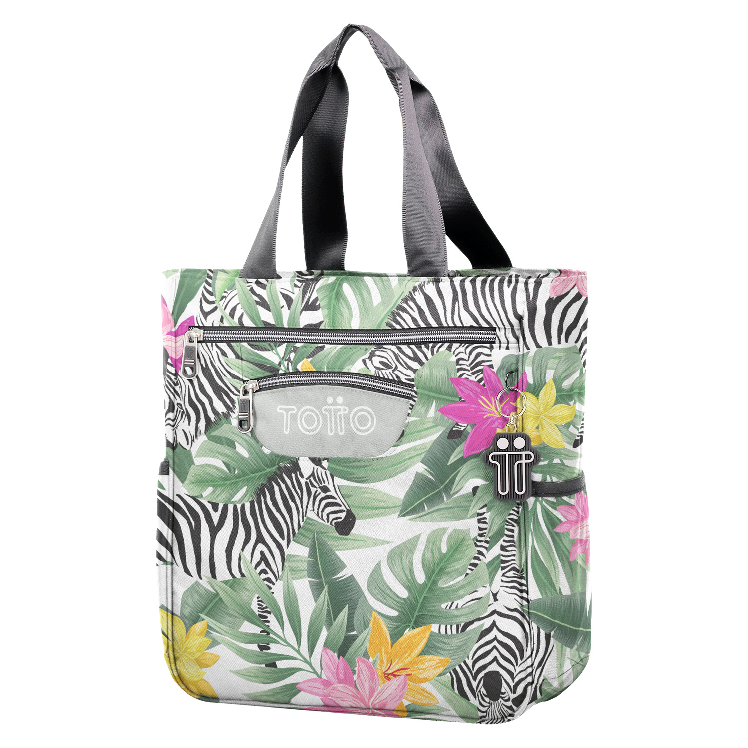 Bolso escolar tropical cebras - Cutara