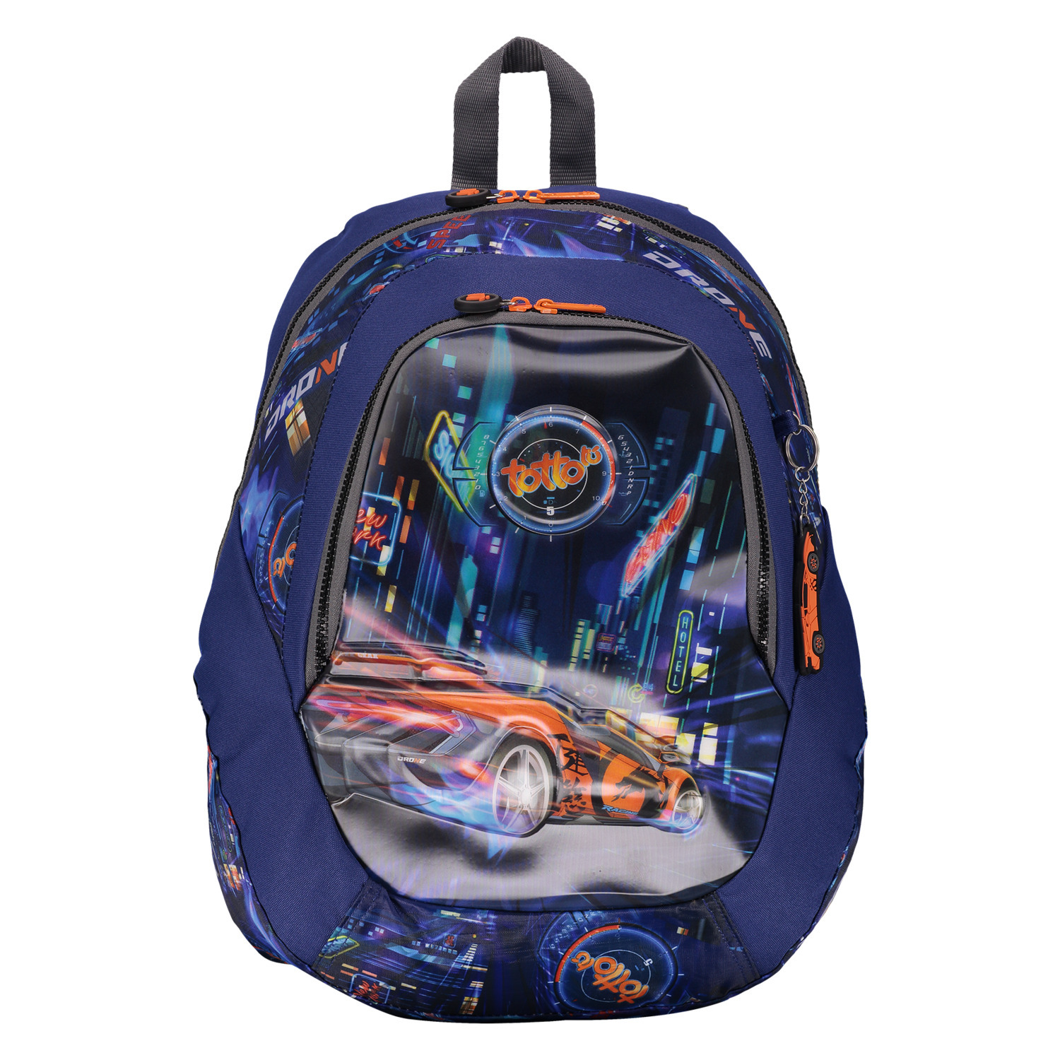 Mochila escolar grande - Tuning Car