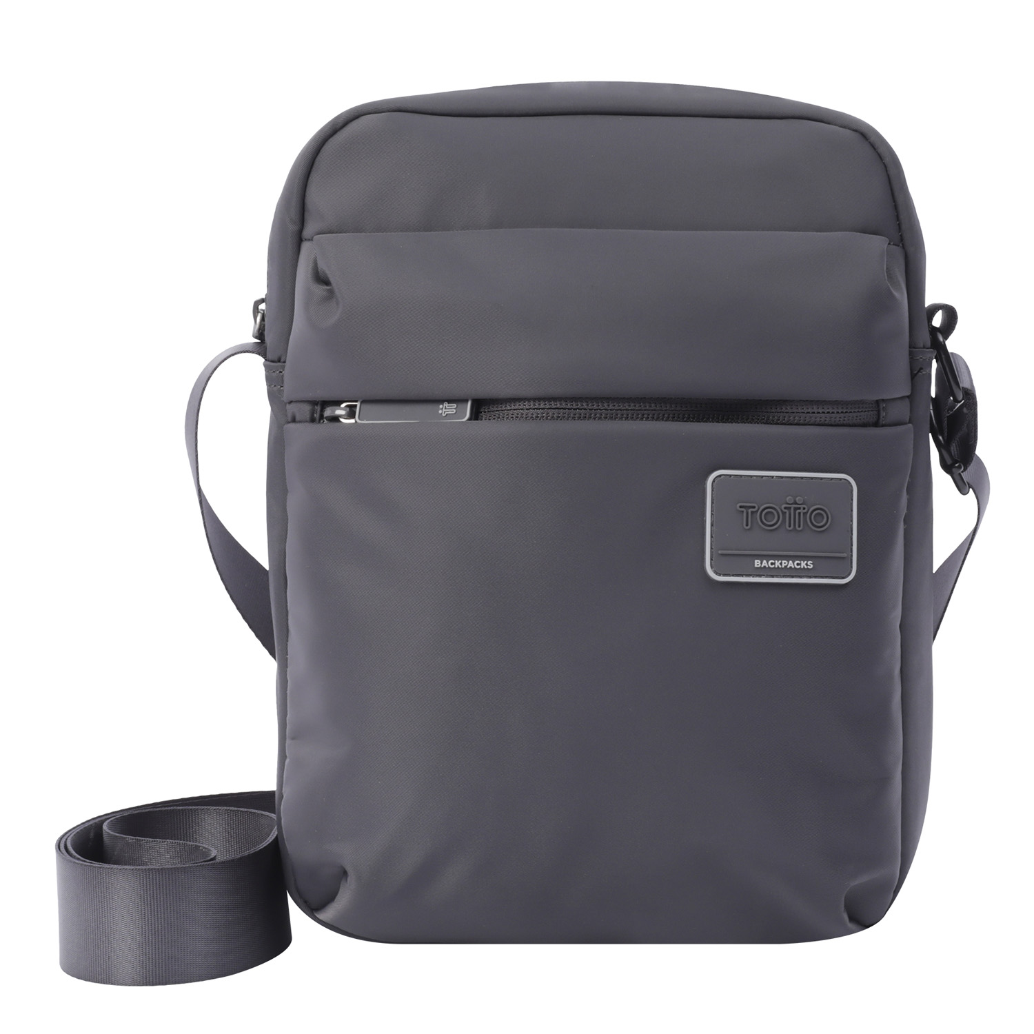 Bolso bandolera hombre color gris - RTG